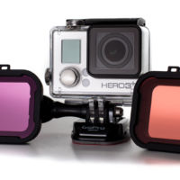 Rot und Magentafilter für GoPro