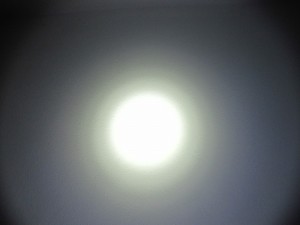Taucherlampe - 10° Spot  weich abfallend