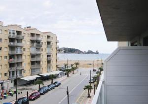 Estartit Hotel Panorama Blick auf den Strand